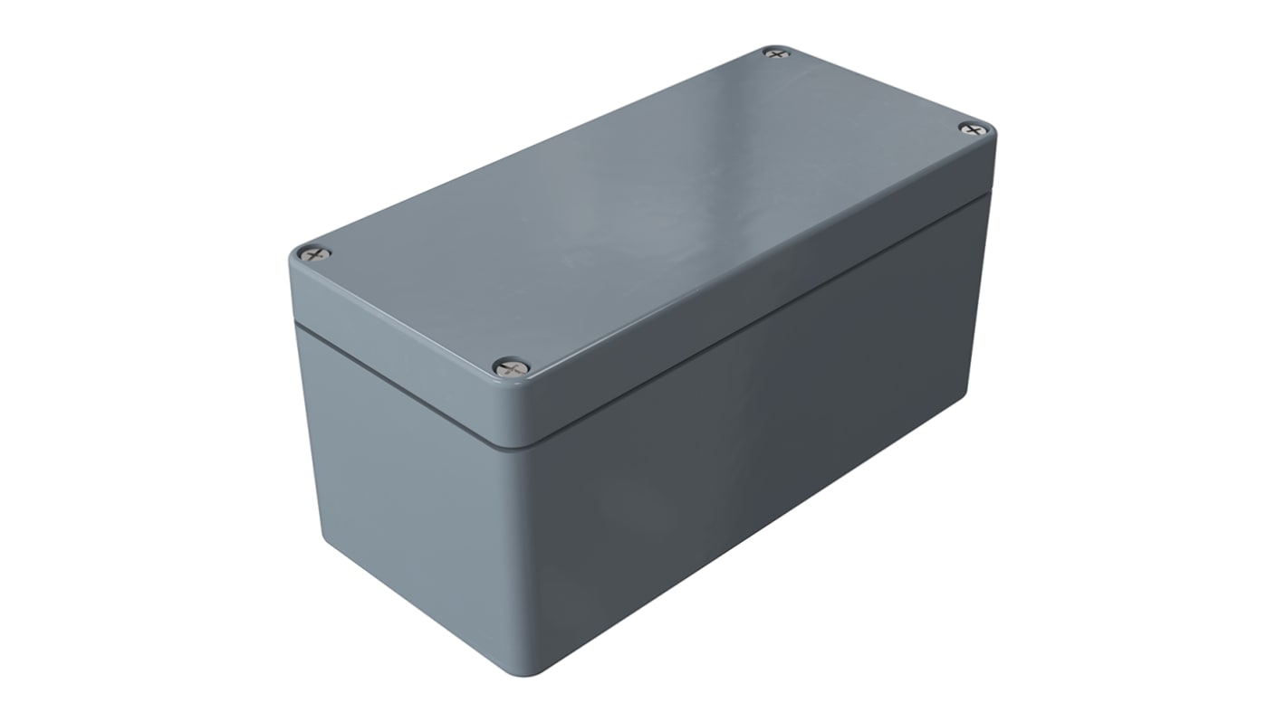 Caja Rose de Poliéster reforzado con fibra de vidrio Gris, 160 x 75 x 75.5mm, IP66, , Lloyds Register, Registro