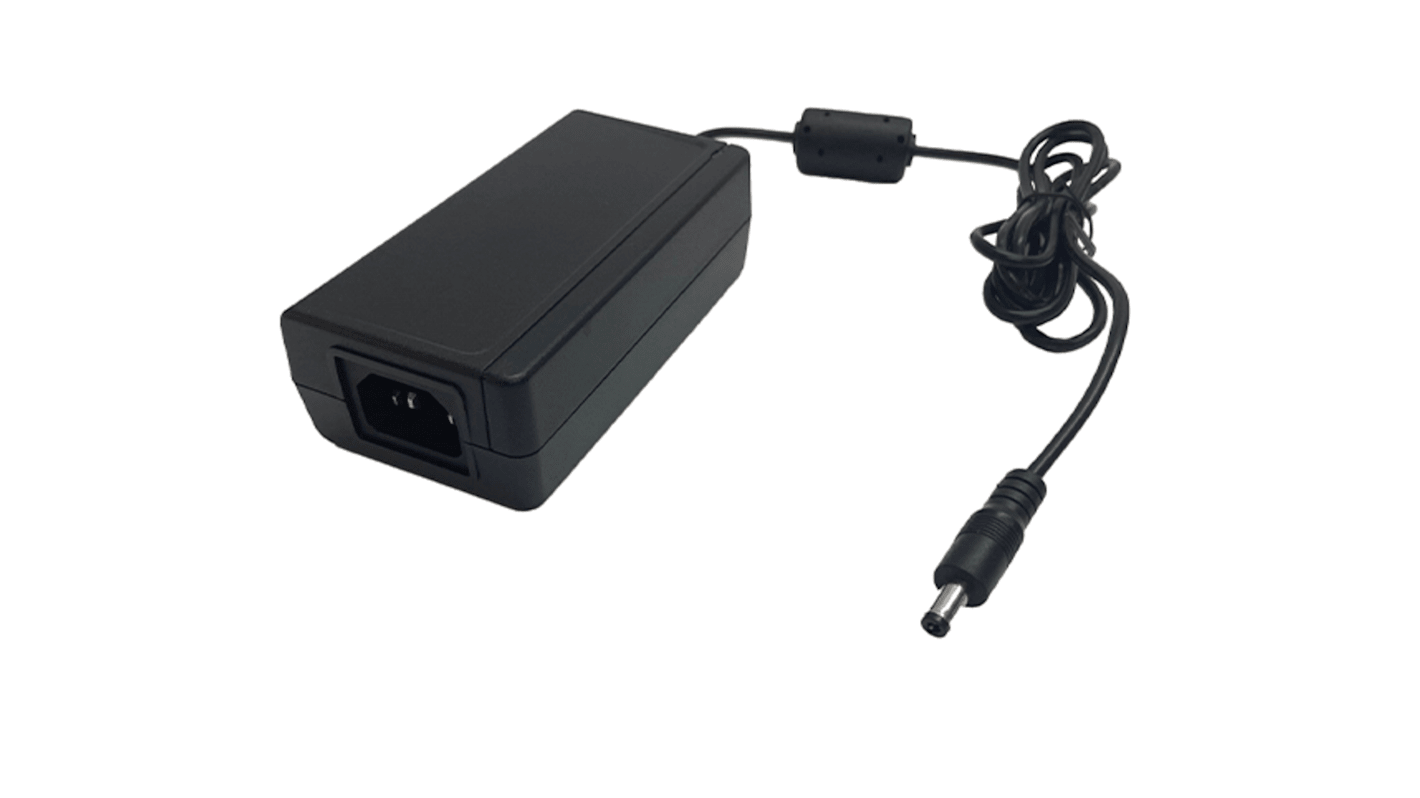 RS PRO 65W Plug-In AC/DC Adapter 18V dc Output, 3.62A Output