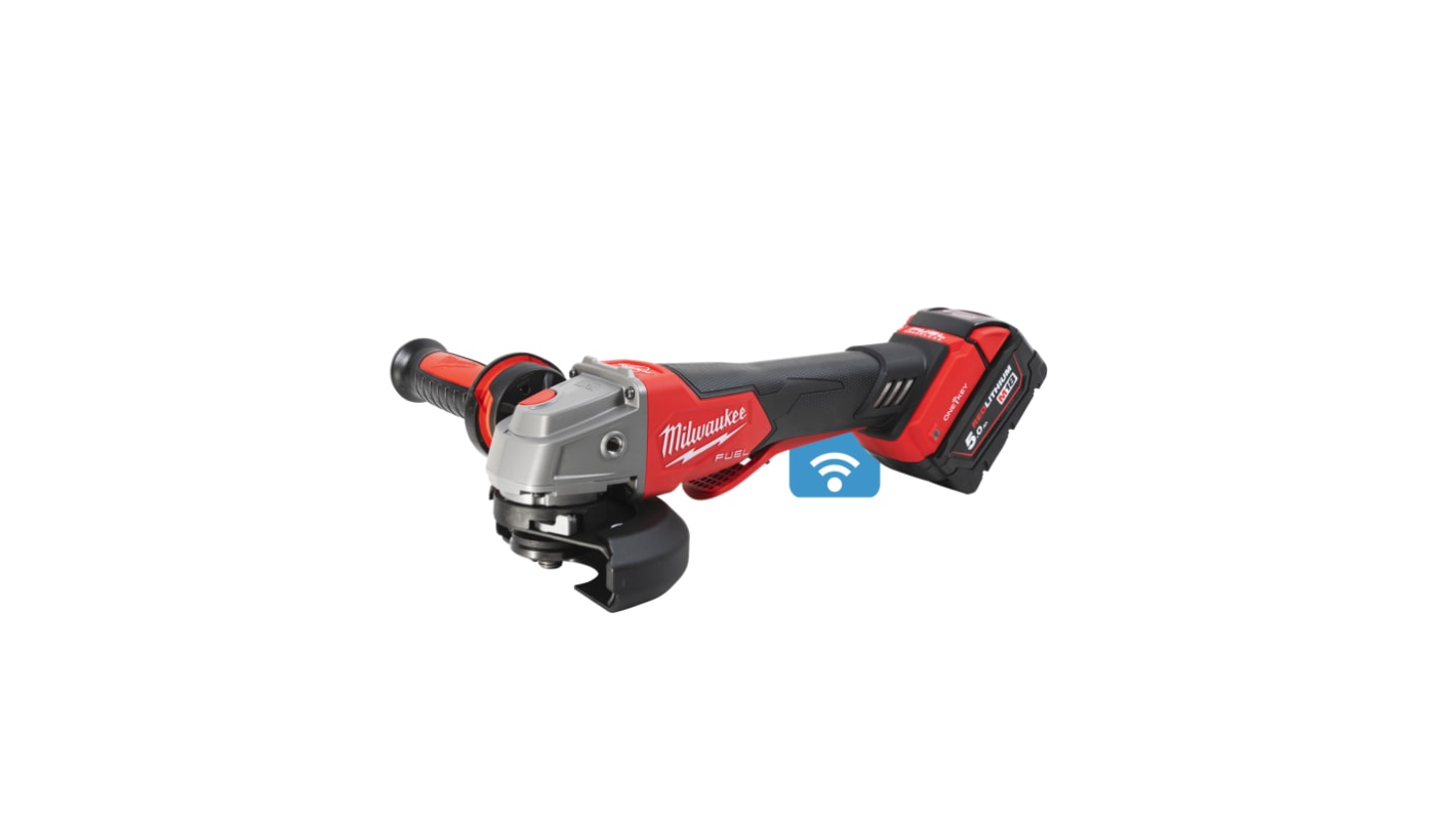 Milwaukee M18 ONEFSAG115XPDB-552X 115mm Cordless Angle Grinder