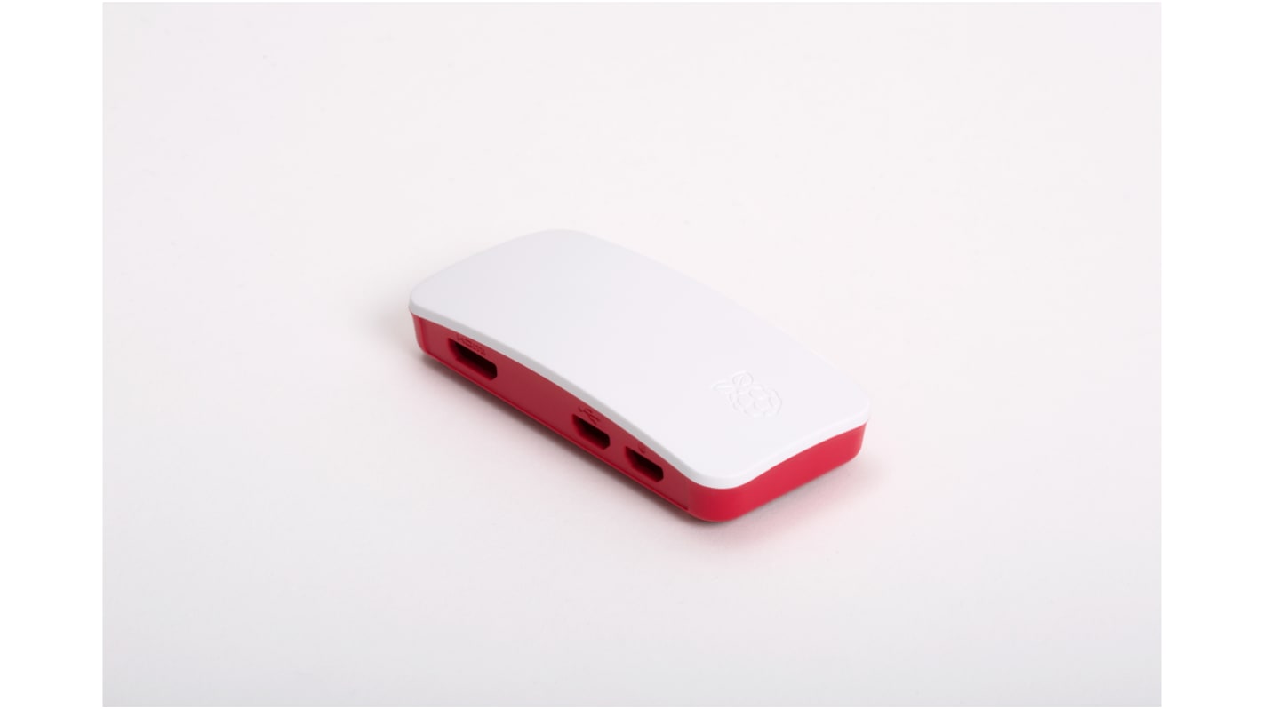 Raspberry Pi Case for use with Raspberry Pi Zero in Red, White