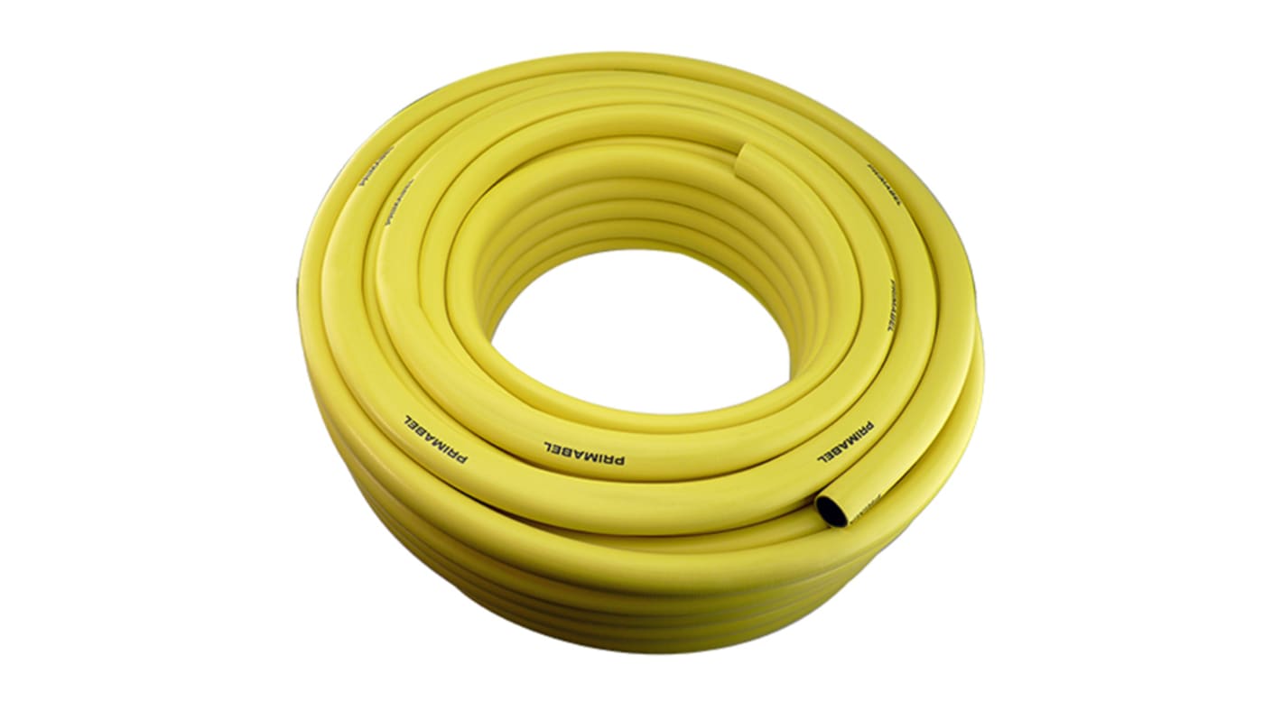 Tuyau TRICOFLEX PRIMABEL PVC, Ø 15mm x Ø 19.1mm, L 25m Jaune