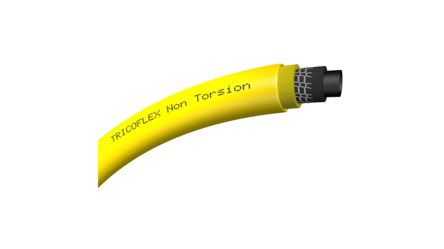 TRICOFLEX Gul Gummislange, ID: 19mm, L: 25m, anvendelser: Vanding