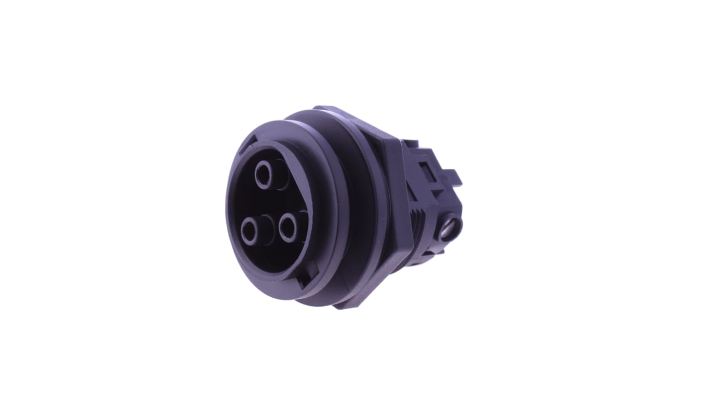 RS PRO Circular Connector, 3 Contacts, Panel Mount, M25 Connector, Socket, Female, IP67