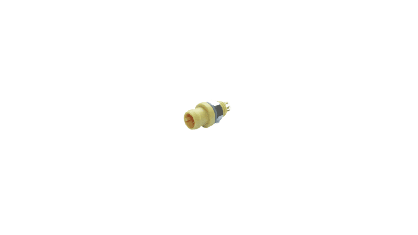 RS PRO Circular Connector, 5 Contacts, Panel Mount, M6 Connector, Plug, Male, IP67