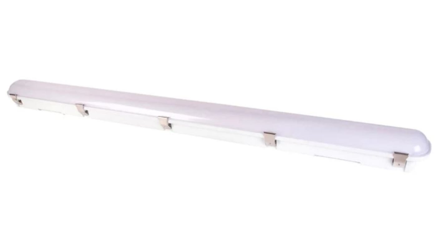 Réglette LED CCT3 sélectionnable, 1 200 mm, 30 W, 38 W, 40 W, 55 W 3000K, IP65, RS PRO