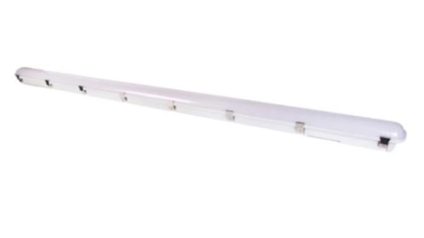 Plafoniera rettangolare RS PRO, 100 → 240 V., 40 W, 56 W, 60 W, 80 W, col. 3000K (Bianco freddo, Luce del