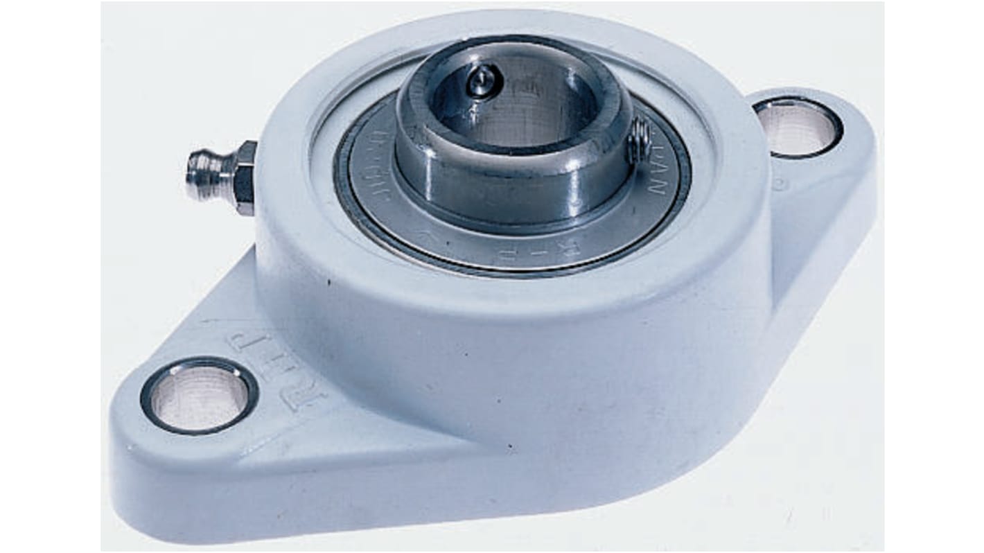 2 Hole Flange Bearing Unit, PSFT30CR, 30mm ID