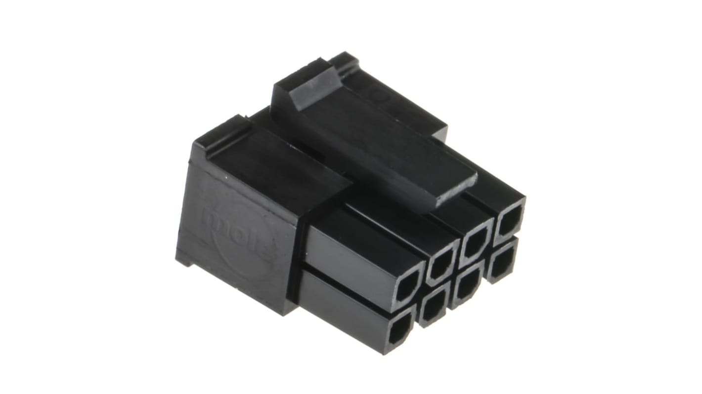 43025-0800 | Molex, Micro-Fit 3.0 Receptacle Connector Housing, 3mm ...