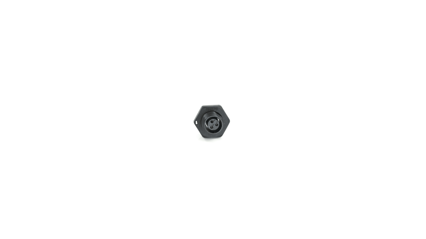 RS PRO Circular Connector, 3 Contacts, Panel Mount, 13 mm Connector, Socket, Female, IP68