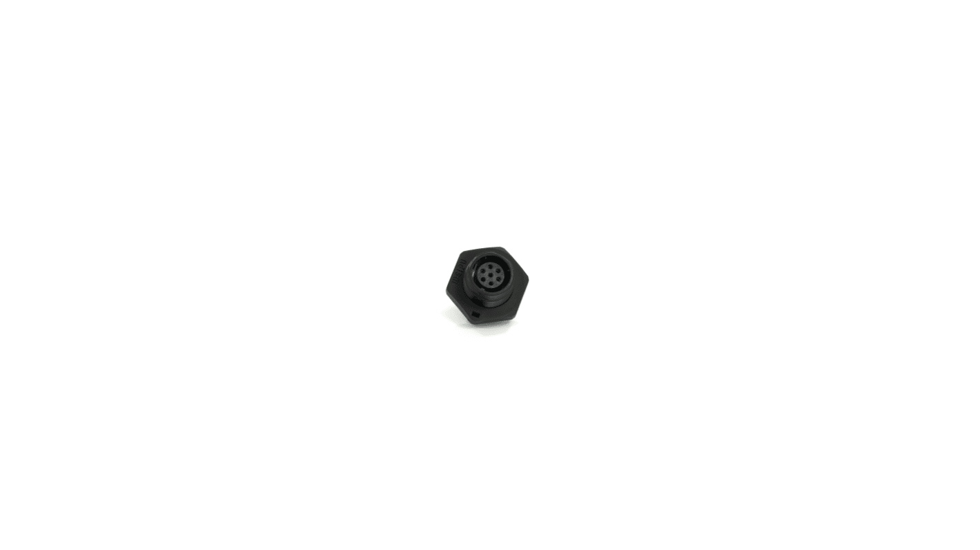 RS PRO Circular Connector, 7 Contacts, Panel Mount, 13 mm Connector, Socket, Female, IP68