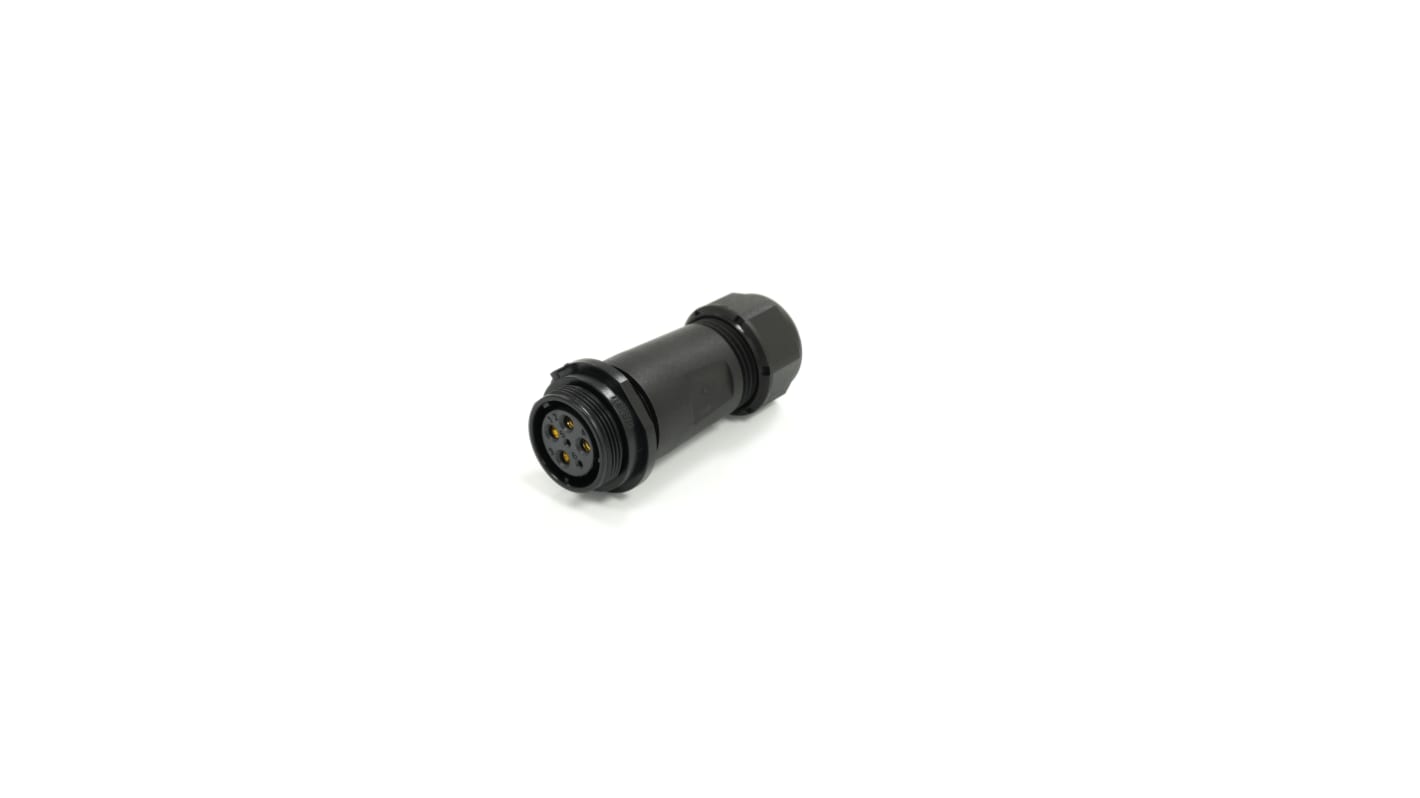 RS PRO Circular Connector, 6 Contacts, Cable Mount, 21 mm Connector, Socket, Female, IP68