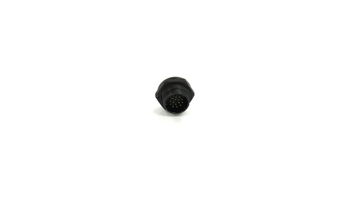 RS PRO Circular Connector, 15 Contacts, Panel Mount, 21 mm Connector, Plug, Male, IP68