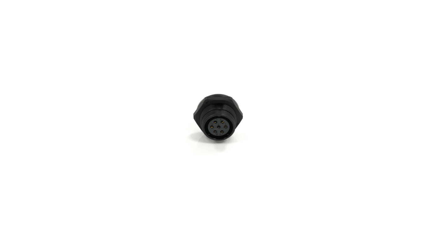 RS PRO Circular Connector, 7 Contacts, Panel Mount, 21 mm Connector, Socket, Female, IP68