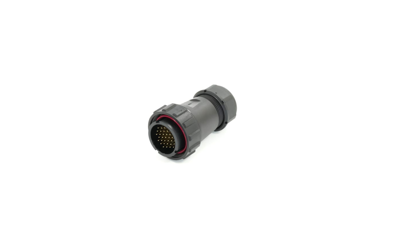 RS PRO Circular Connector, 35 Contacts, Cable Mount, 29 mm Connector, Plug, Male, IP68