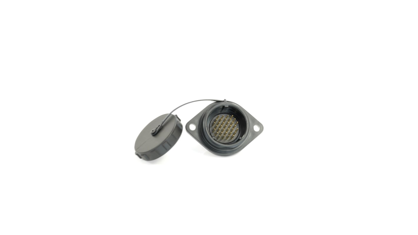 RS PRO Circular Connector, 35 Contacts, Panel Mount, 29 mm Connector, Plug, Male, IP68