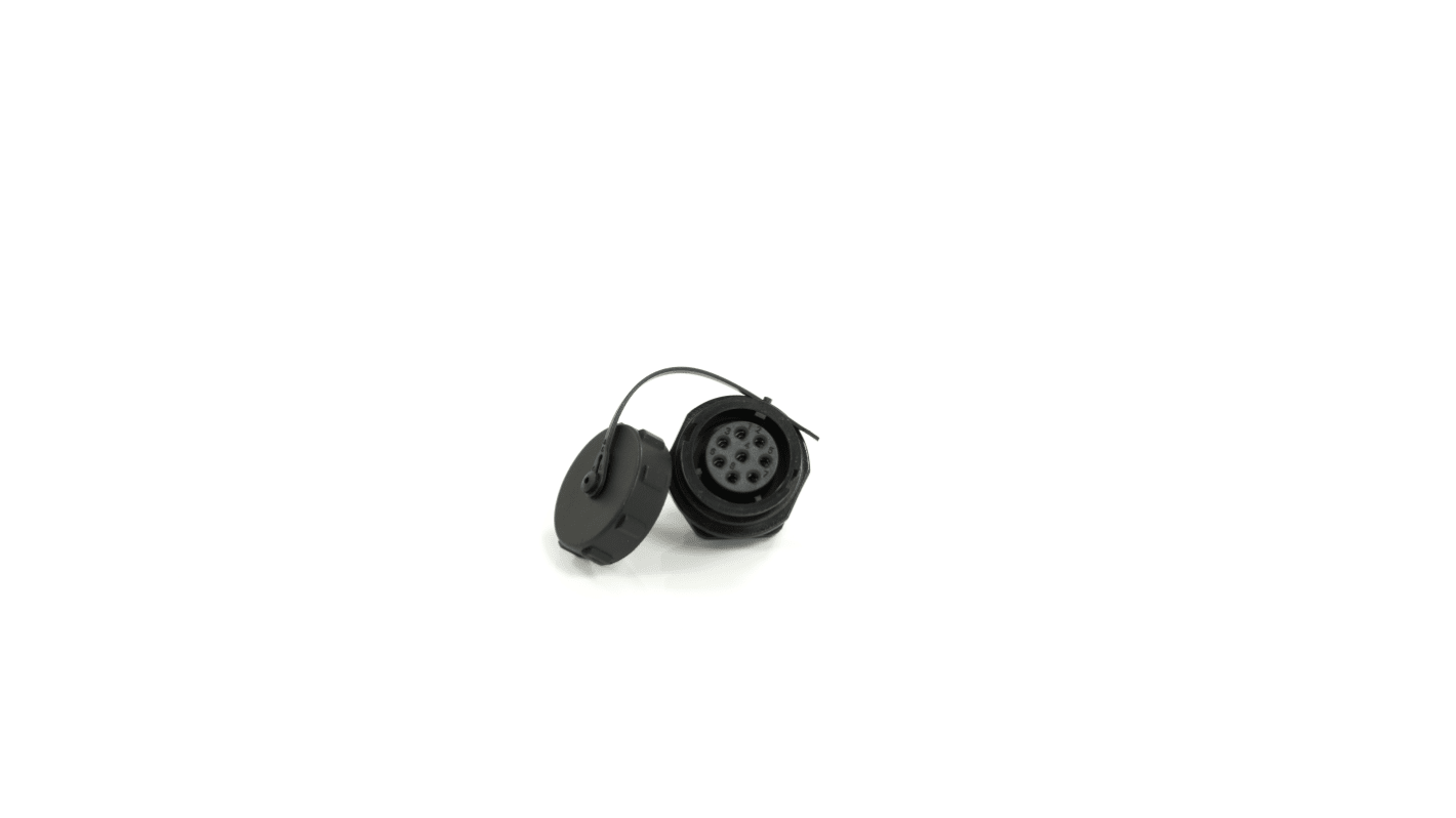 RS PRO Circular Connector, 8 Contacts, Panel Mount, 21 mm Connector, Socket, Female, IP67