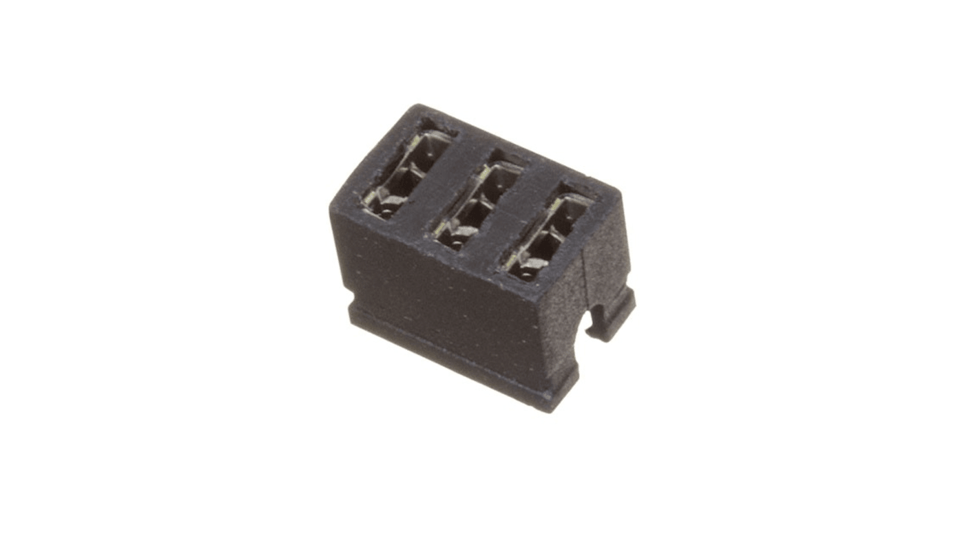 Wurth Elektronik WR-PHD Buchse Schwarz Jumper Steckbrücke 3-polig, Raster 2.54mm, Jumper