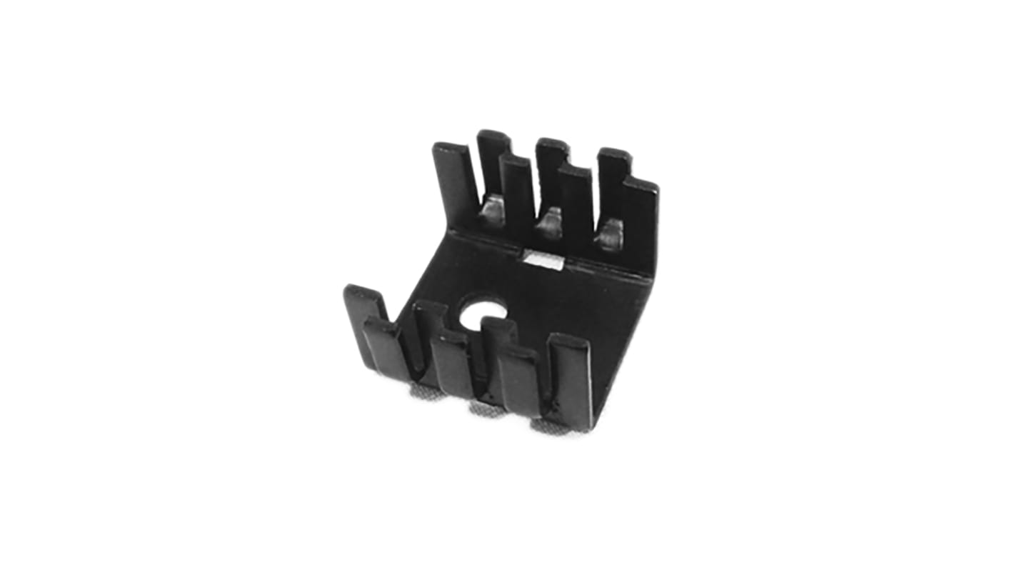 Disipador ABL Components negro, 30°C/W, dim. 19 x 22 x 11mm para TO-220