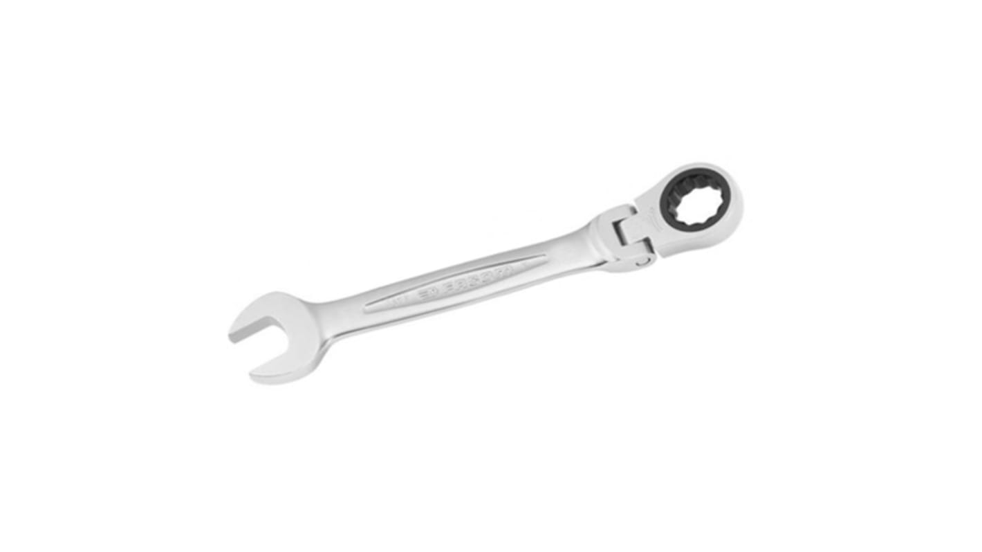 Facom 467F Series Combination Ratchet Spanner, Imperial, 155 mm Overall, No