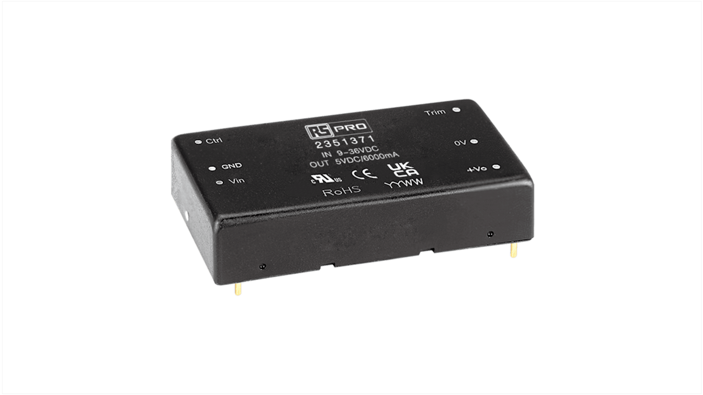 RS PRO 30W Embedded switch-mode strømforsyning 1 udgang, 5V dc