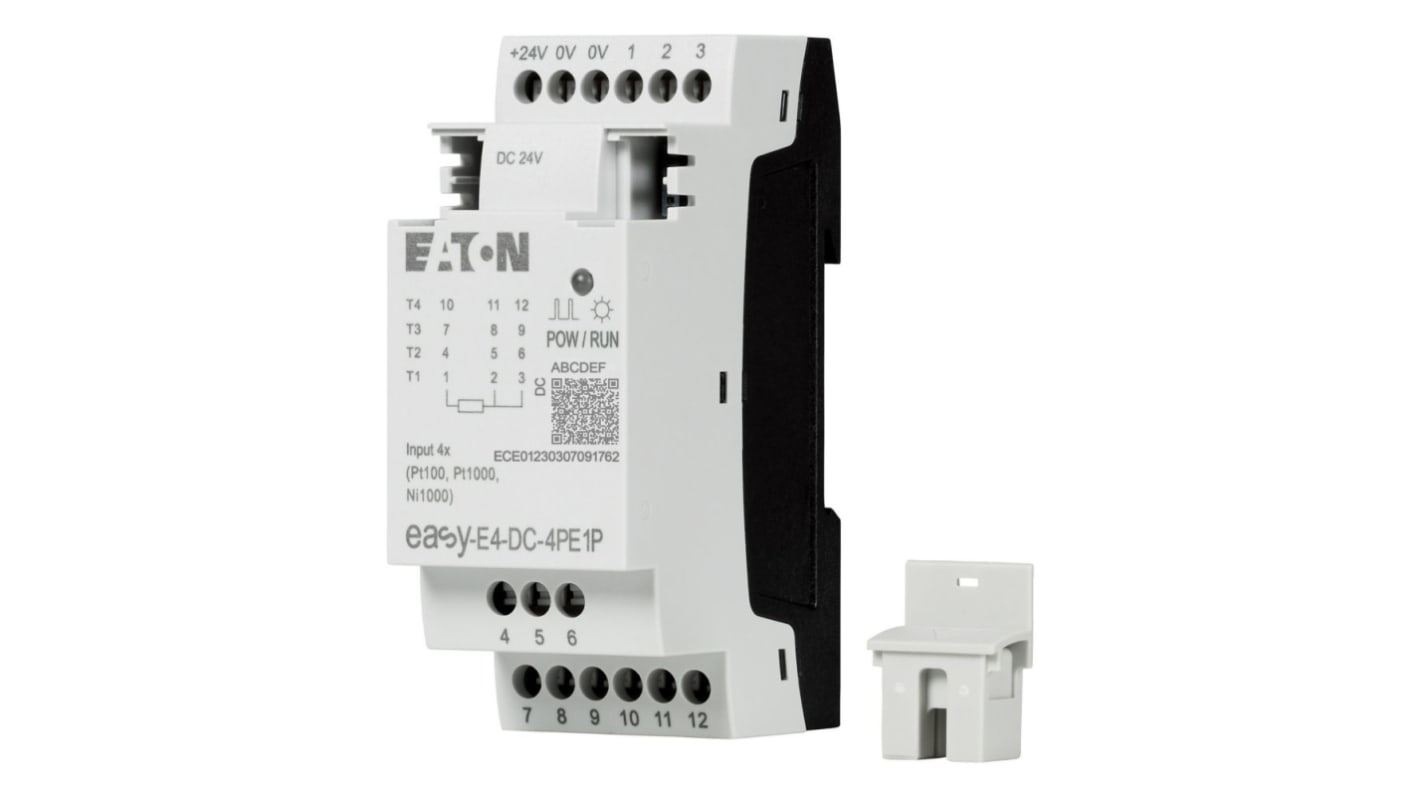 Eaton EasyE4 Series Control Relay, 0 V Supply, Relay Output, 4-Input, Analog Input