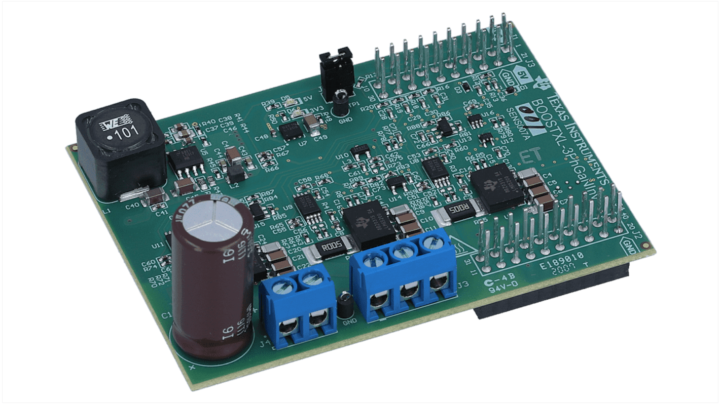 Módulo de evaluación Inversor trifásico Texas Instruments 48-V Three Phase Inverter With Shunt Based In Line Motor