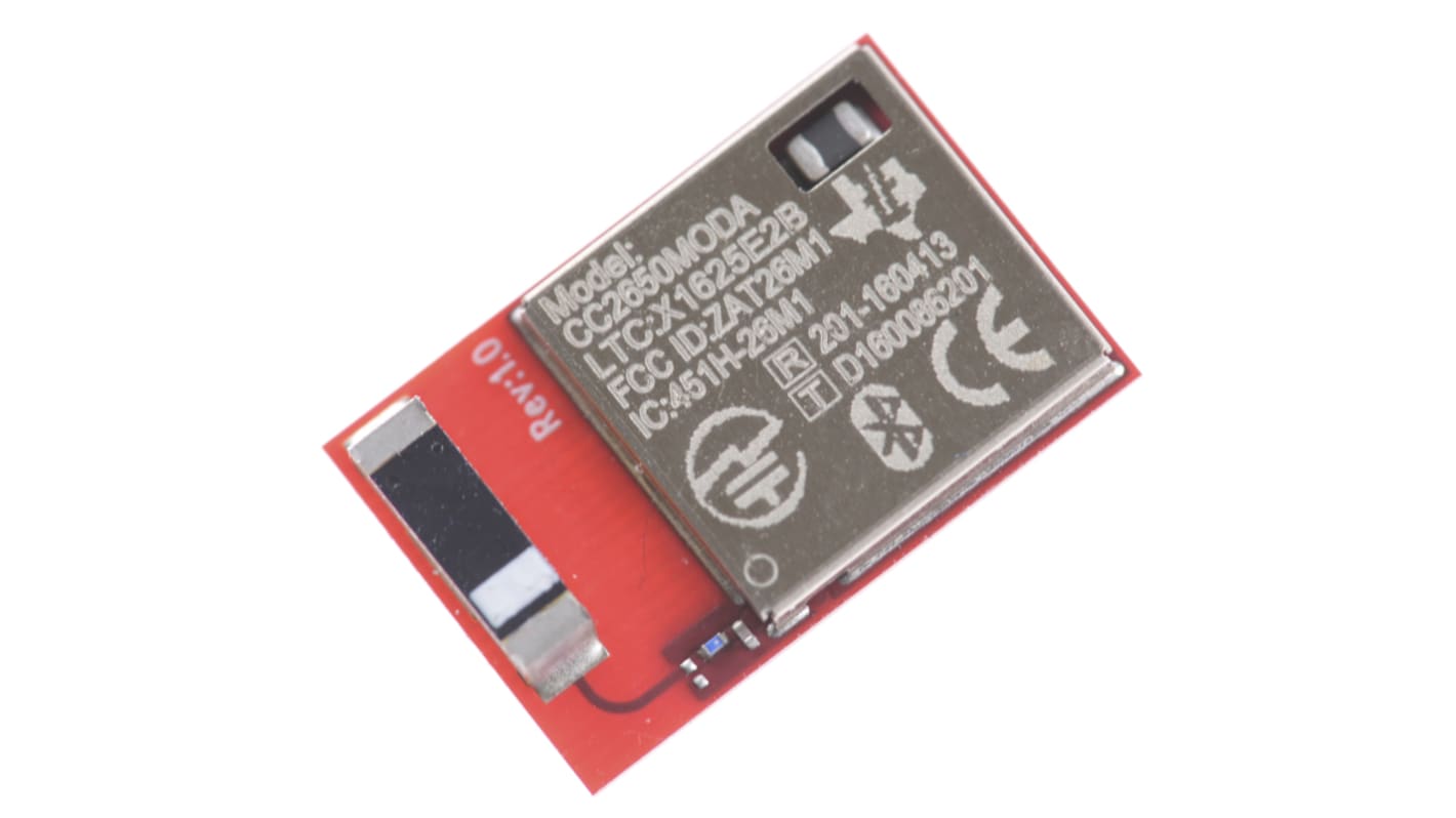 Módulo enchufable TI SimpleLink Bluetooth Low Energy CC2650 Module BoosterPack Plug-in Module de Texas Instruments, con