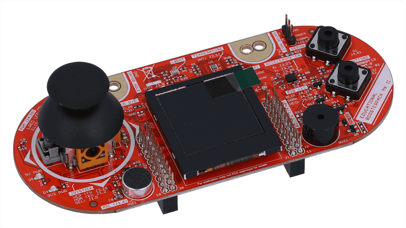 Módulo de desarrollo Sensor y transductor Texas Instruments Educational BoosterPack MKII - BOOSTXL-EDUMKII