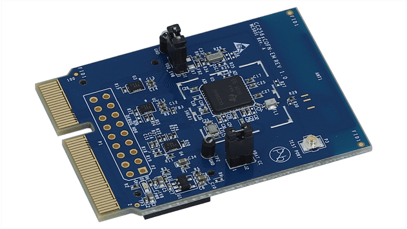 Módulo de evaluación Bluetooth 4.2 Texas Instruments CC256XCQFN-EM, frecuencia 2.4GHz