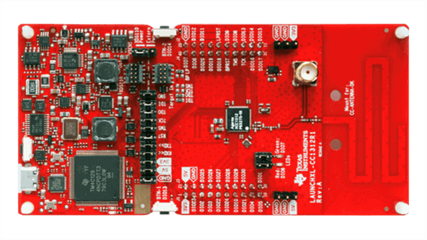 LAUNCHXLCC1312R1 Texas Instruments CC1312R Wireless Microcontroller