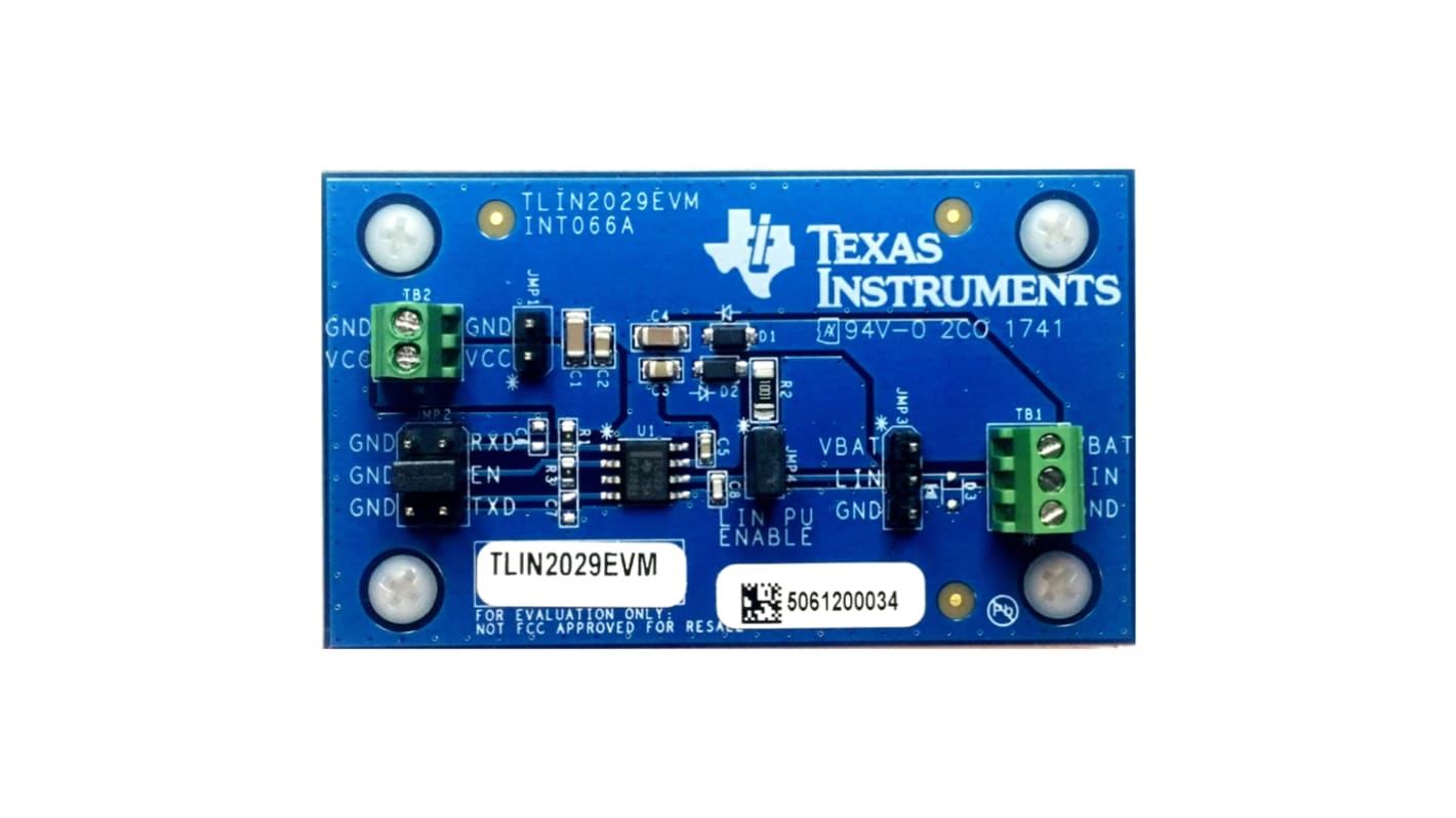 Kit di sviluppo Texas Instruments Fault Protected Local Interconnect Network (LIN) Transceiver