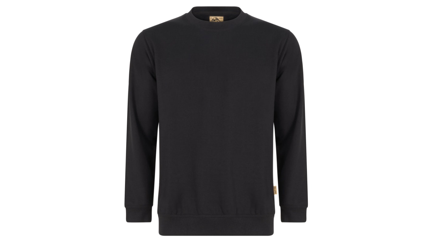 Orn Kestrel EarthPro Sweatshirt Unisex Sweatshirt, Baumwolle, Recycelter Polyester Schwarz, Größe 2x groß