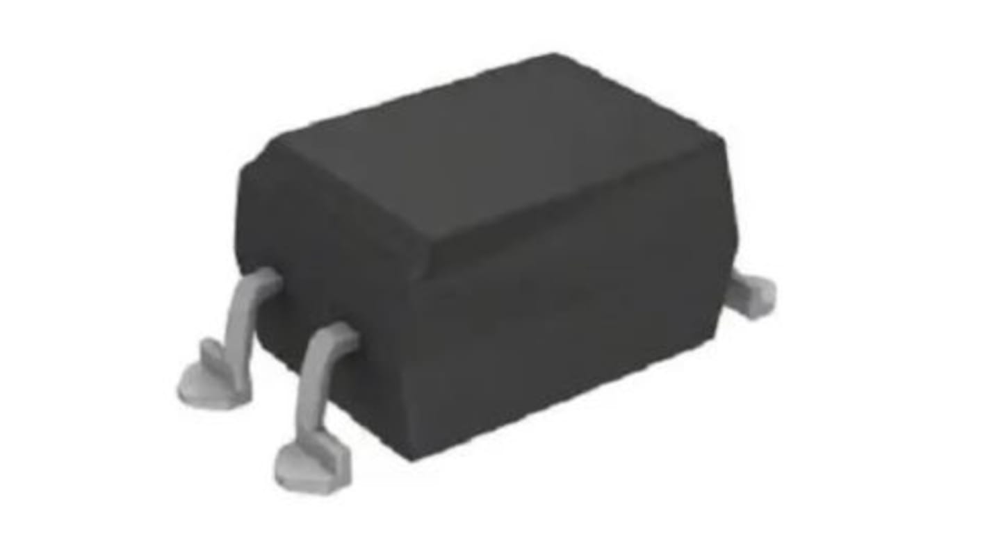 Toshiba, TLP241A(TP1,F(O MOSFET Output Photocoupler, Surface Mount, 4