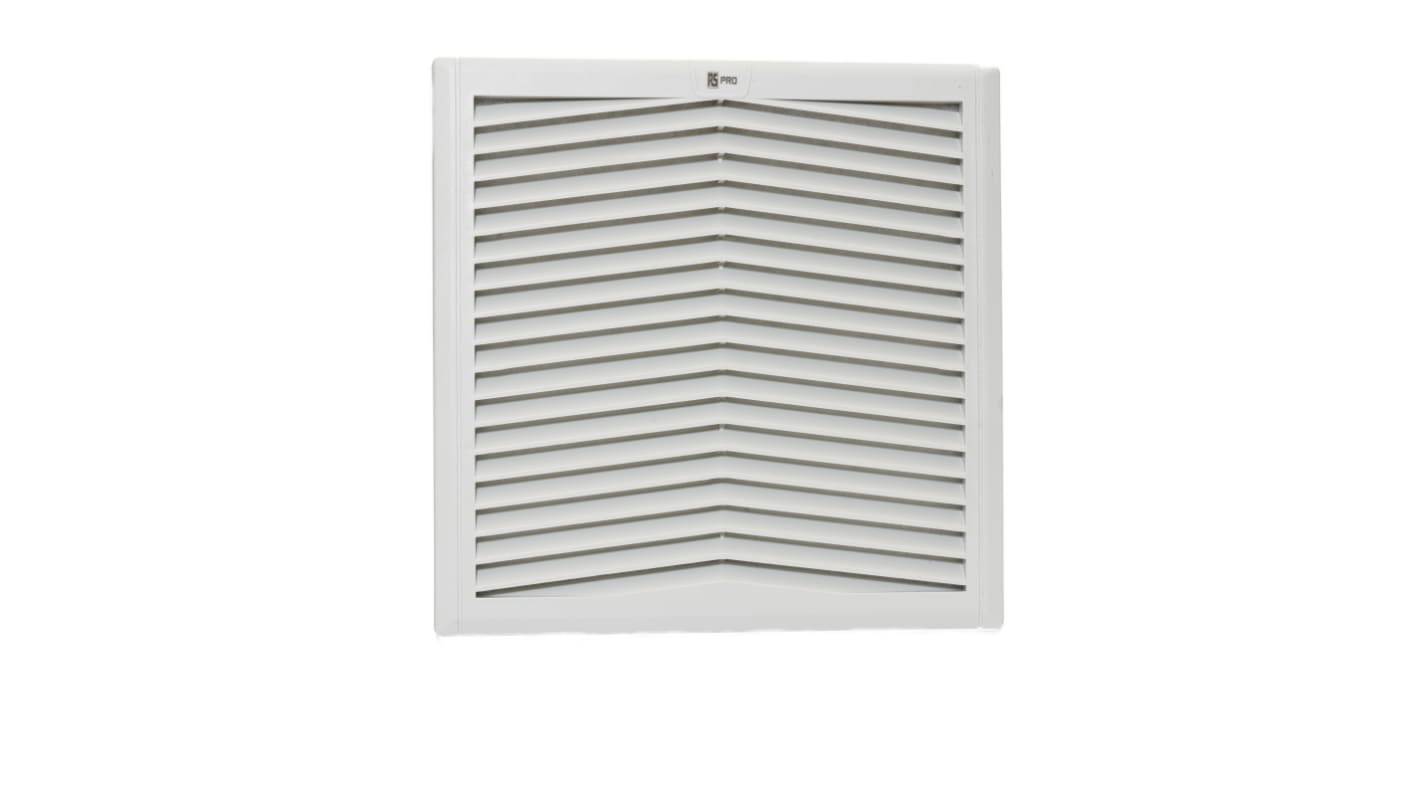 Ventilatore con filtro RS PRO 254x254mm, 230 V, 272m³/h, rumorosità 52dB(A)