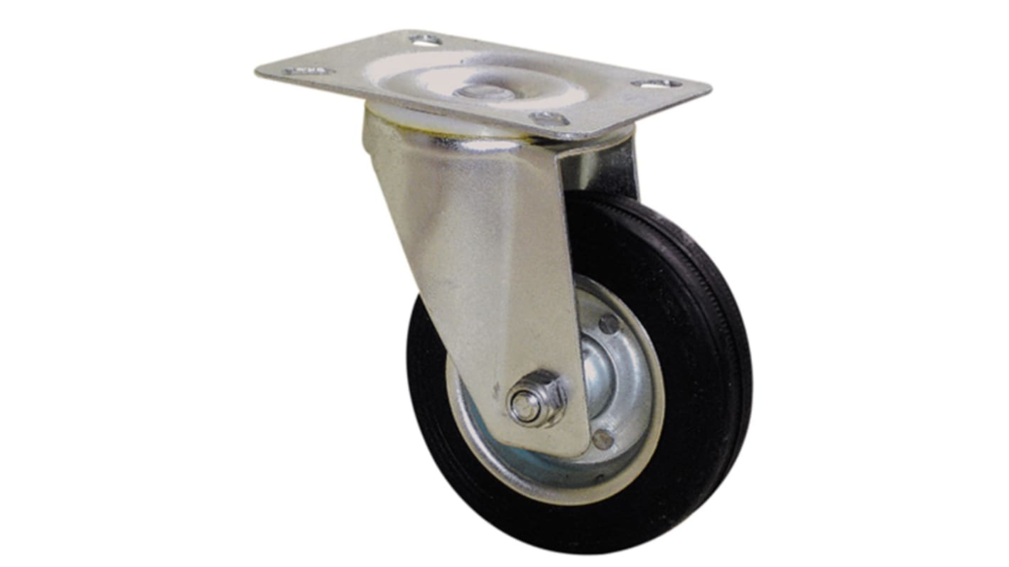 Guitel Hervieu Swivel Castor Wheel, 100kg Capacity, 100mm Wheel