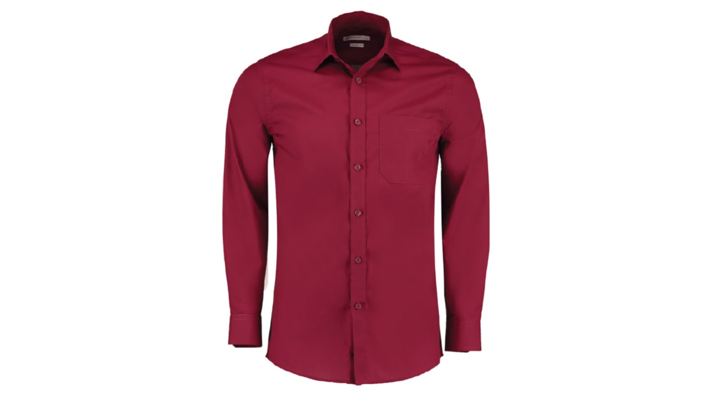 Camicia da lavoro Grafite Kustom Kit KK142 da Uomo, in 35% cotone, 65% poliestere