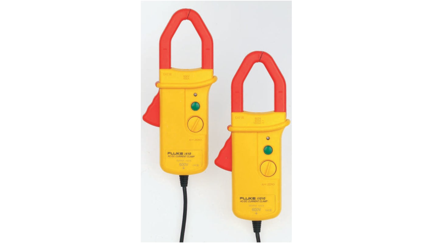 Fluke 1640971 Multimeter, strømtangsadapter, Maks. Strøm DC 1000A, Maks. Strøm AC rms 600A ac, RSCAL kalibreret