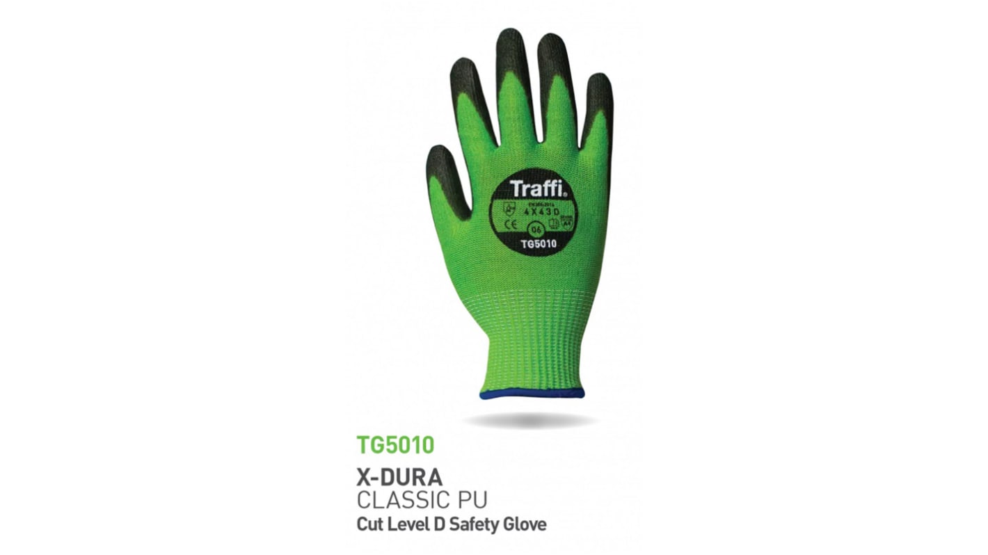 TG5010 ATG5010GR10 Traffi Black, Green Elastane, Glass Fibre