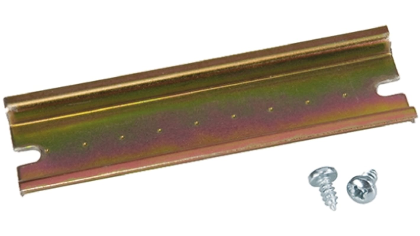 Schneider Electric DIN-Hutschiene, Ungelocht – H35 X B7,5 X L168 Mm, 10er Pack, Für 175 Mm Gehäuse