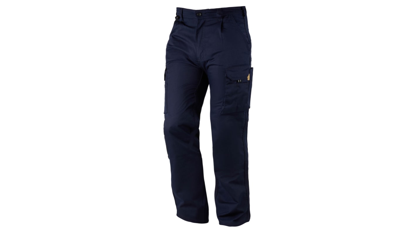 Orn Hawk EarthPro Combat Trouser Navy Men's Cotton, Recycled Polyester Work Trousers 28in, 69cm Waist