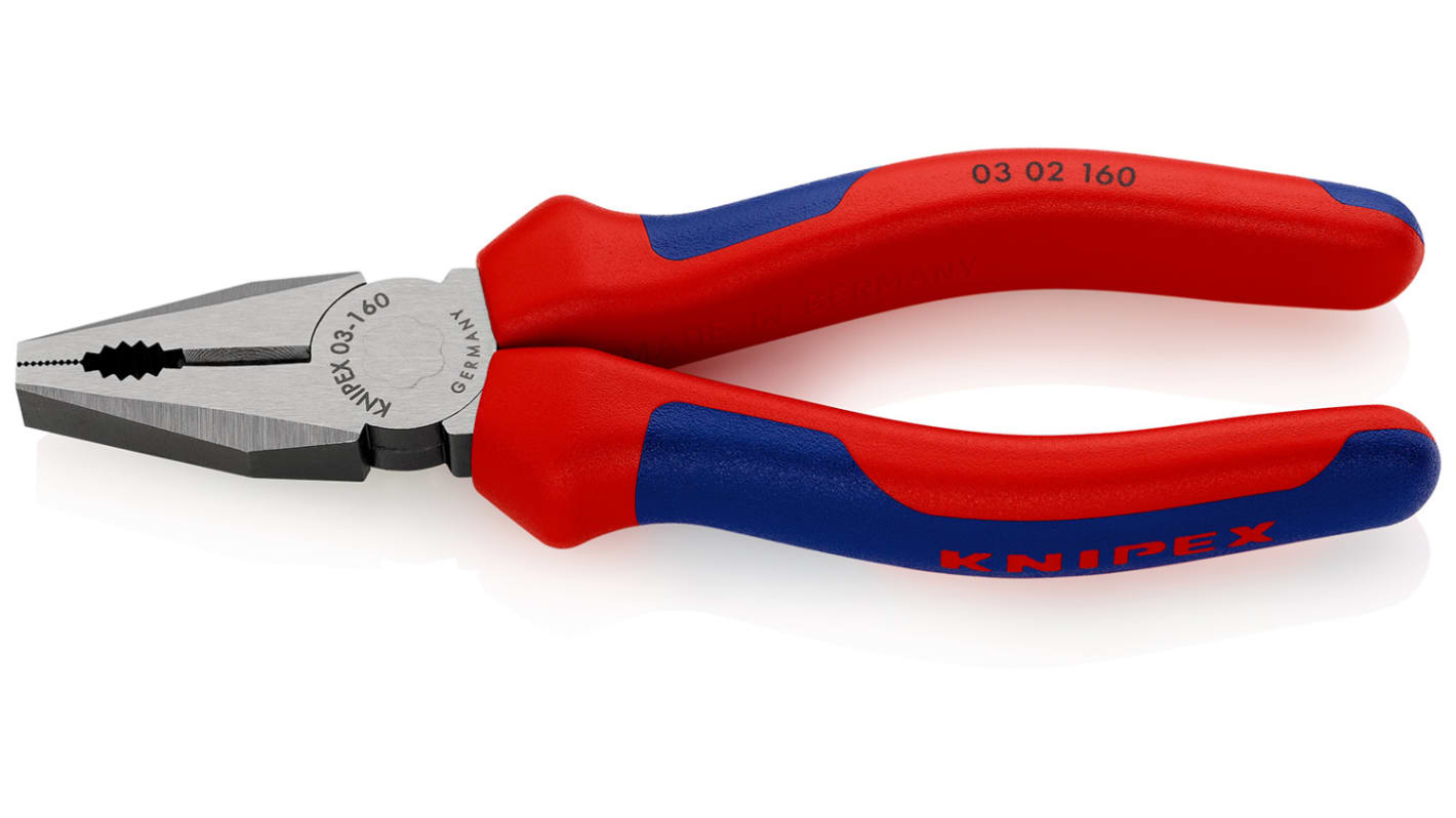 Knipex コンビネーションプライヤ 03 02 160 160 mm コンビネーションプライヤ