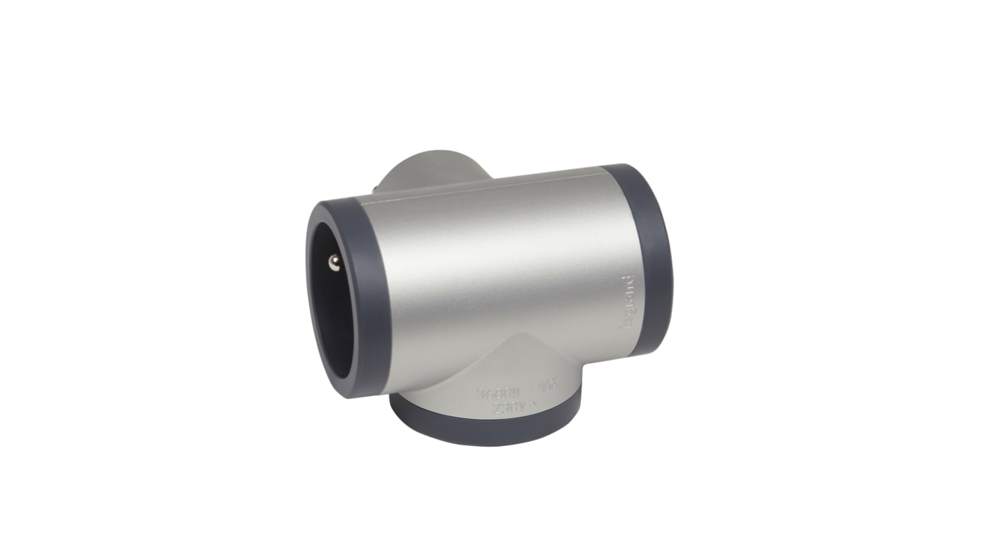 Legrand French / German Multi Outlet Plug, 16A, Plug-In