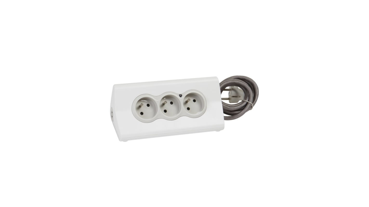 Legrand 1.5m 3 Socket Type E - French Extension Lead