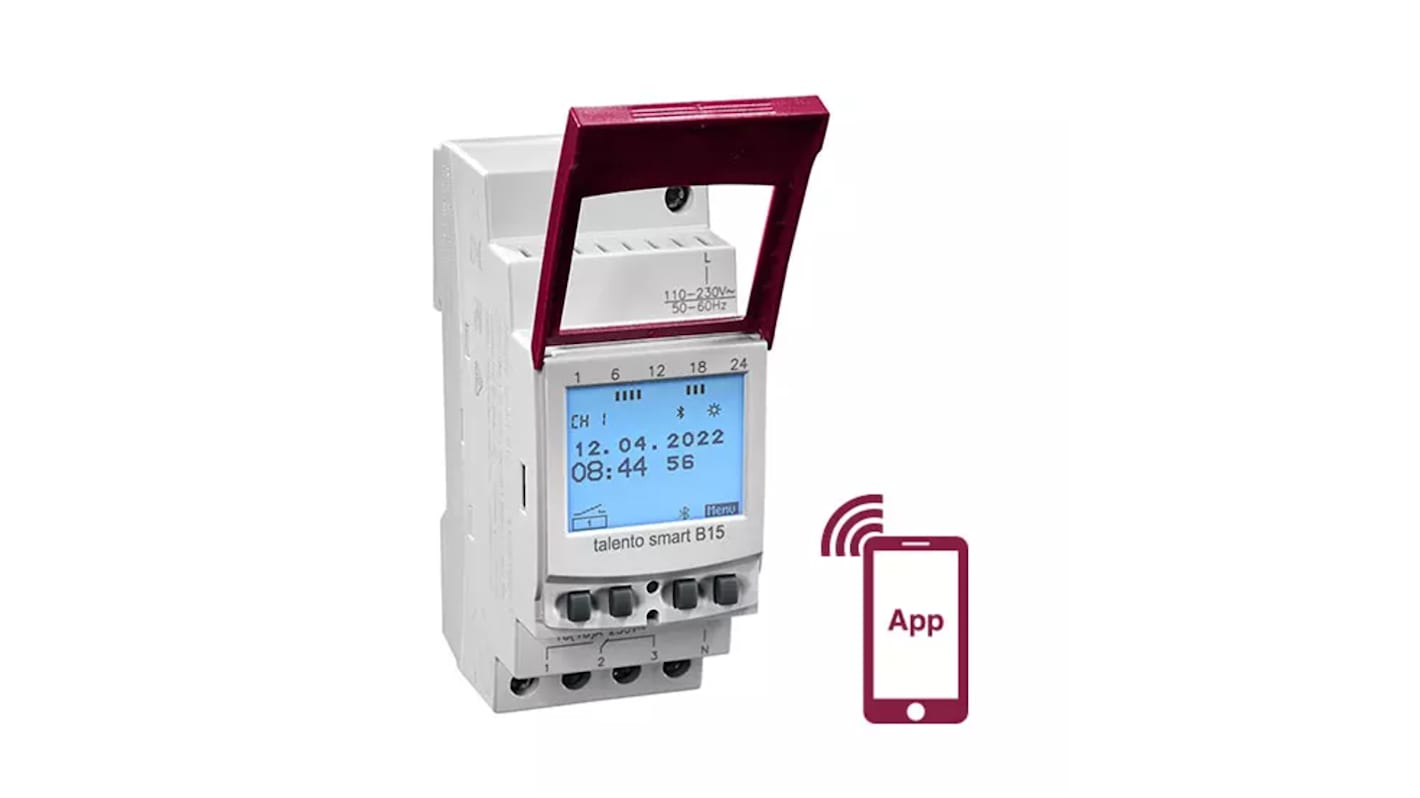 Przełącznik czasowy DIN 1-kanałowy Analogowa 110 → 230 V ac Grässlin