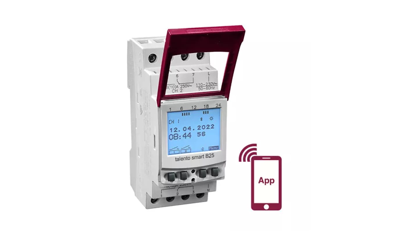 Przełącznik czasowy DIN 2-kanałowy Analogowa 110 → 230 V ac Grässlin