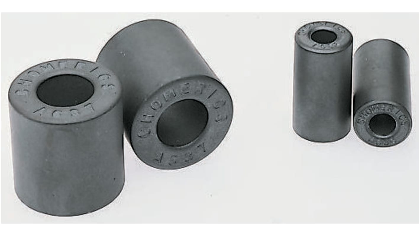 Essentra Ferrite Ring Ferrite Core, For: CATV, MATV, Wire Assembly, 15.65(Dia.) x 28.57mm