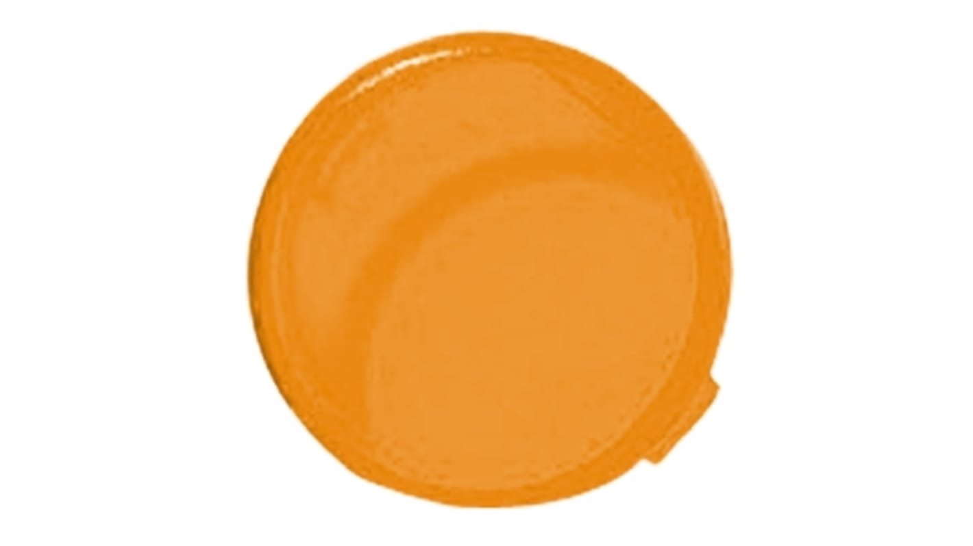 A0163C Panel Mount Indicator Lens Round Style, Amber, 16mm diameter RS