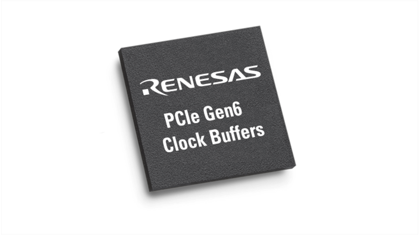 Renesas Electronics クロックバッファ, 28-Pin VFQFPN RC19004AGNL#BB0