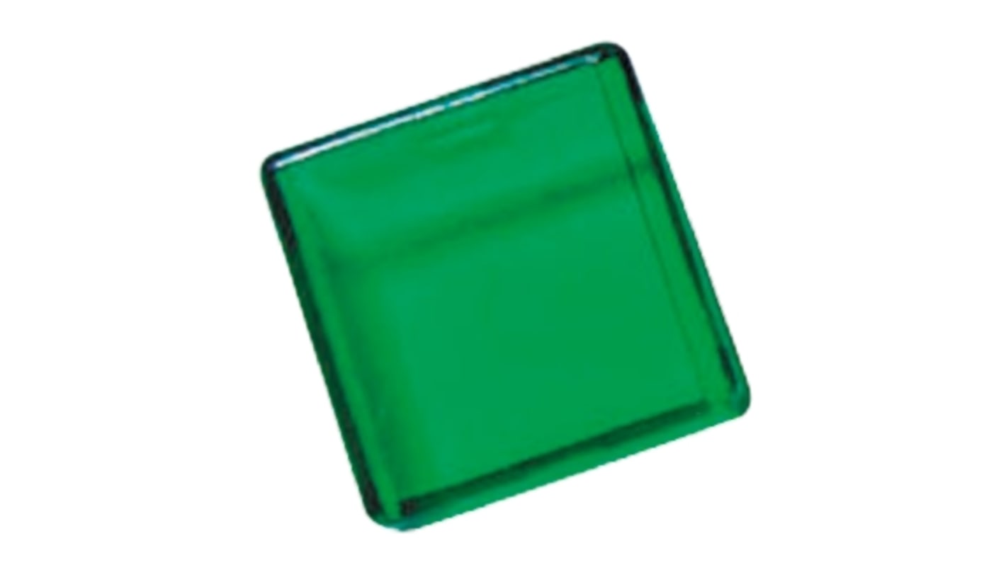 Lentille rectangulaire verte APEM pour Interrupteur Rectangulaire A01