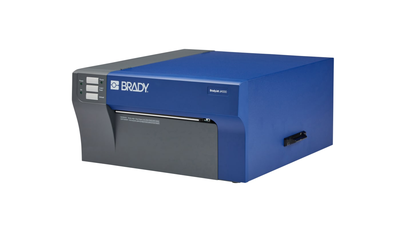 Etichettatrice Brady BradyJet J4000, largh. 209mm max